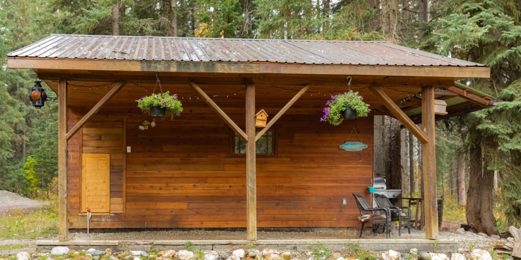 blokhut kopen tuin idee