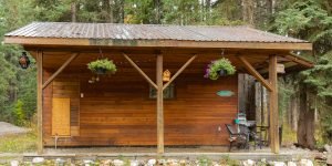 blokhut kopen tuin idee